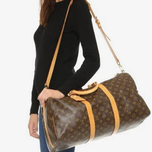 💎✨BEAUTIFUL✨💎AUTHENTIC Louis Vuitton Monogram Keep All Bandoulier 50